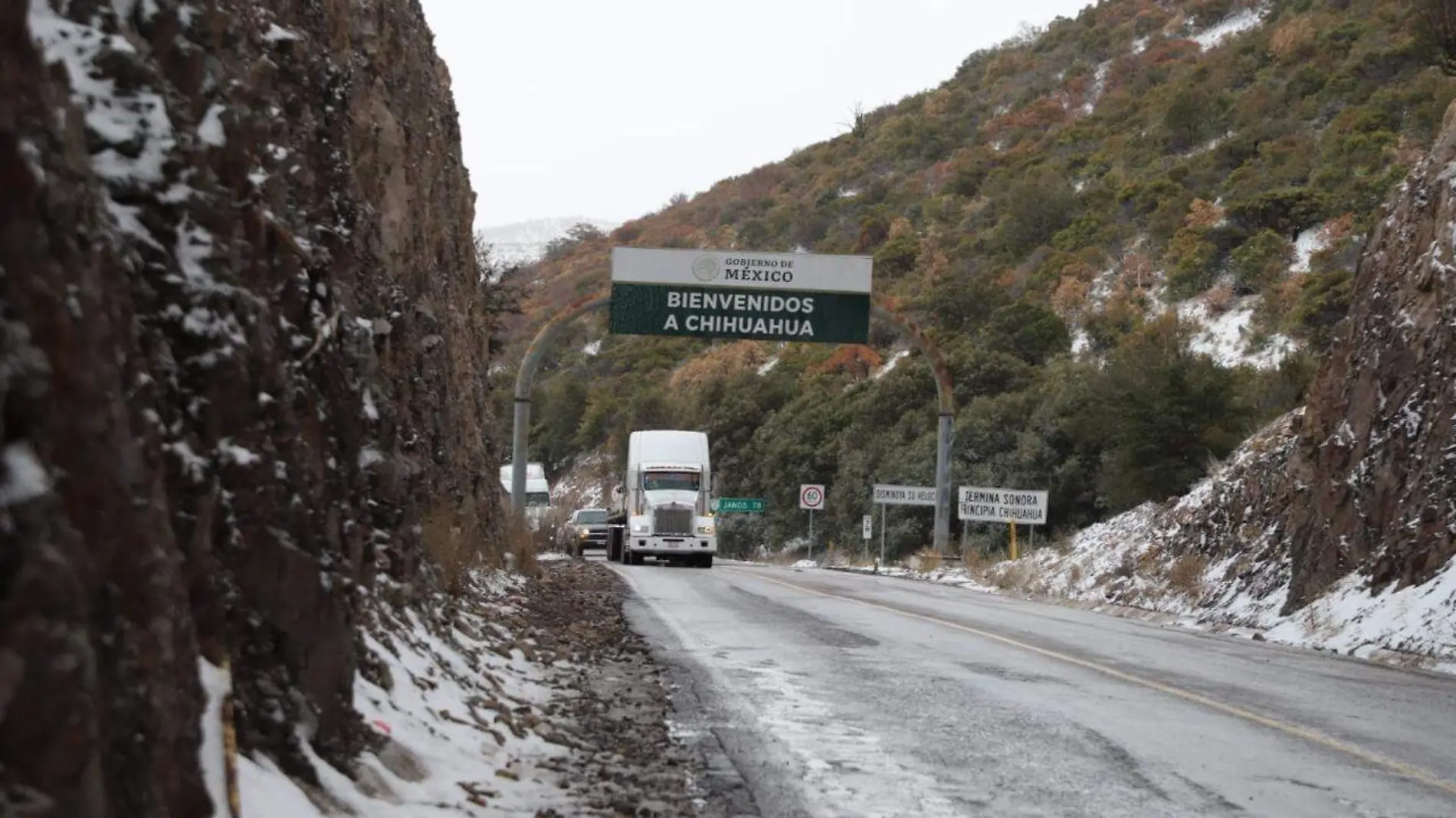 carretera frío nieve sonora cuu 